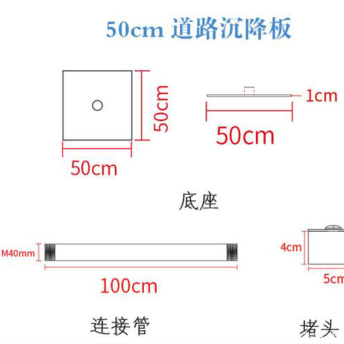丽江沉降板规格型号如何选择？
